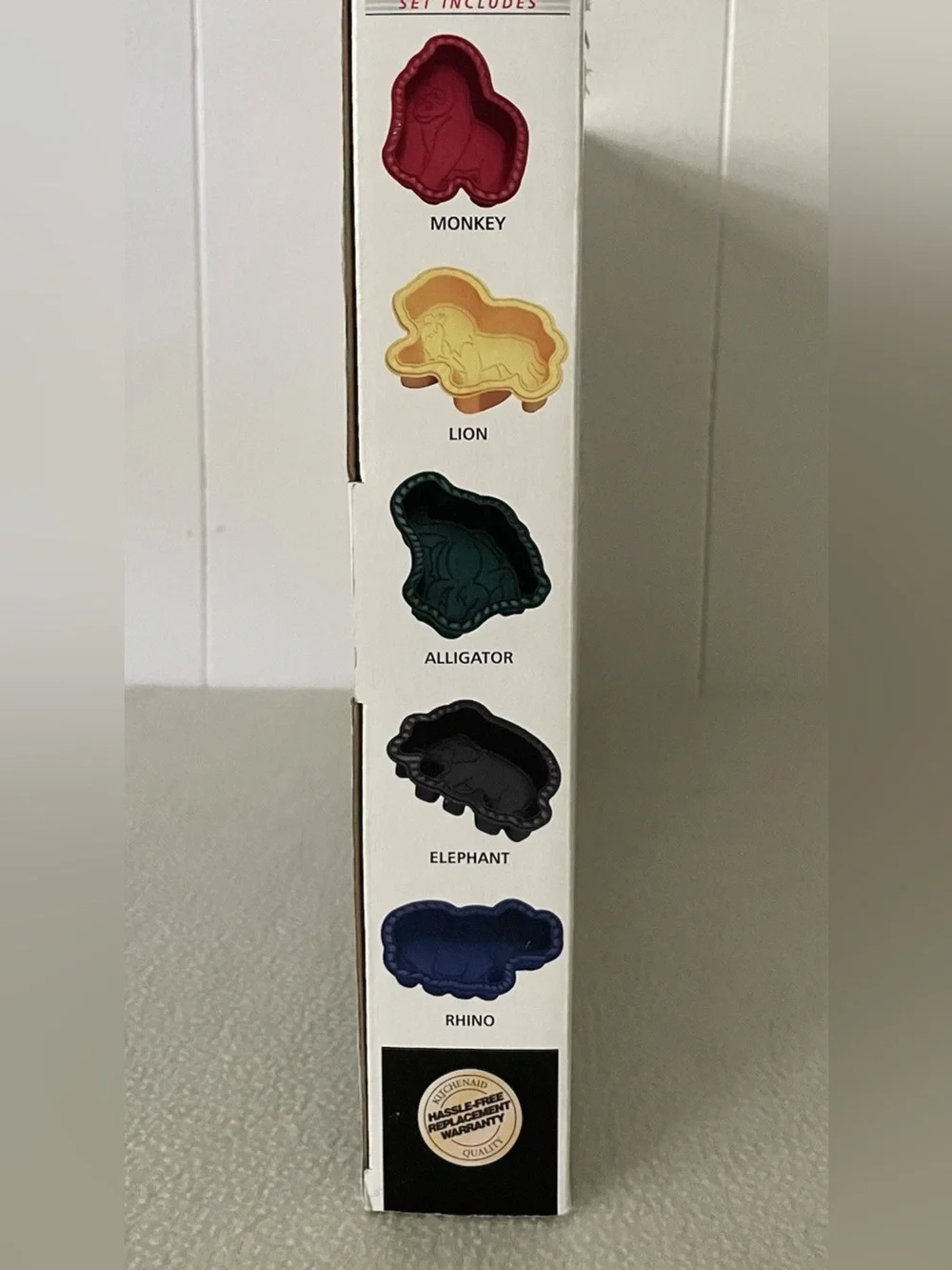 KitchenAid Animal-Shaped Silicone Baking Molds
